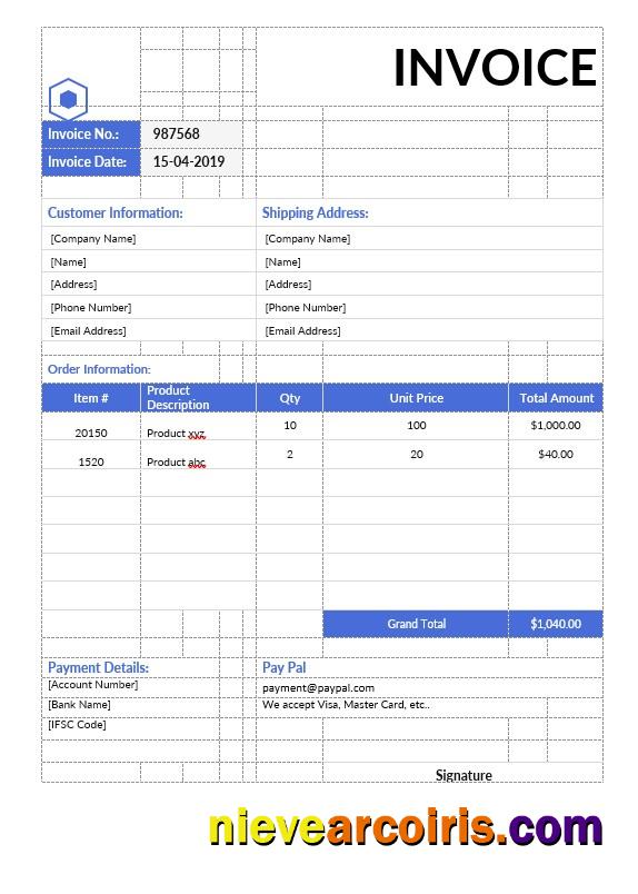 Non Tax Invoice